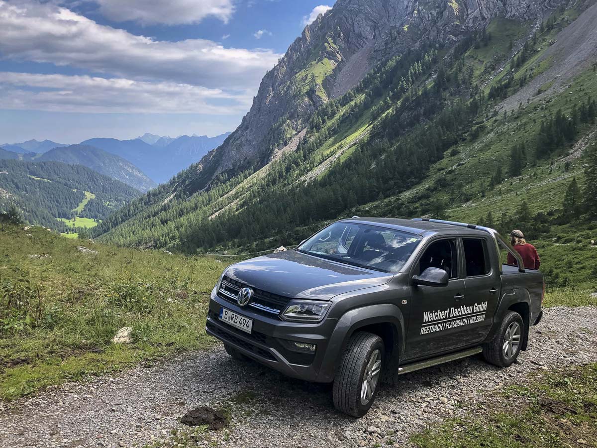 Weichert Dachbau deckt die Mannheimer Hütte mit dem (IBBTE) und dem Deutschen Alpenverein (Sektion Mannheim)